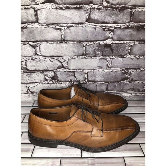 Allen Edmonds Dawson Brown Leather Derby Blucher Bicycle Dress Shoes Men Sz 13D main image 16